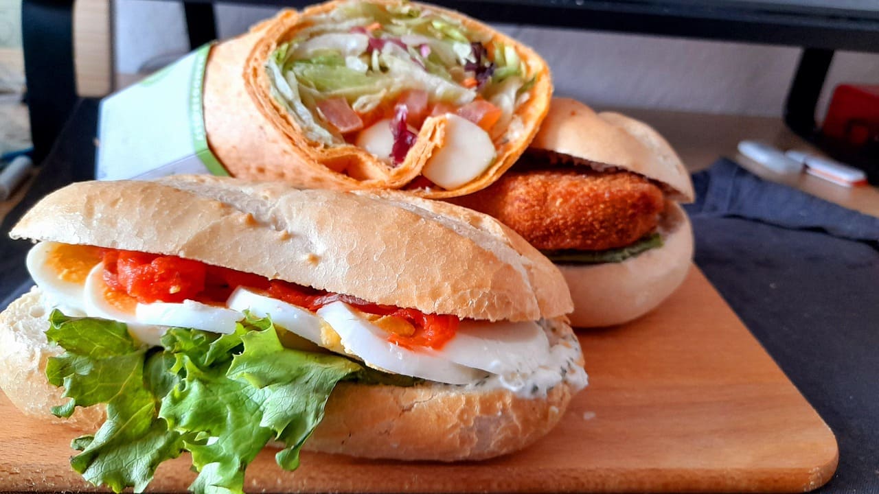 sandwiches and burgers